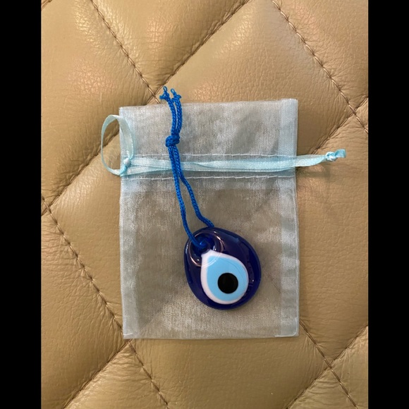 Accessories - Blue Glass Charm from Greece (NWOT)